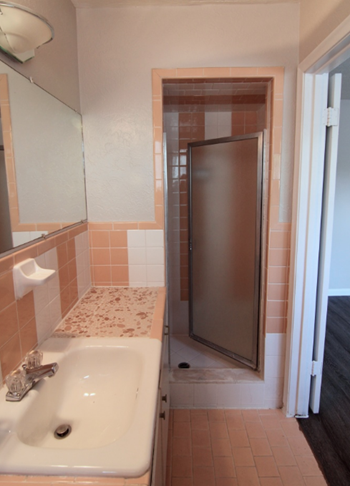 Vintage tile bathrooms